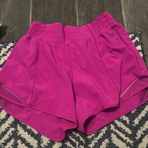 Women's Pink Athletic Shorts
